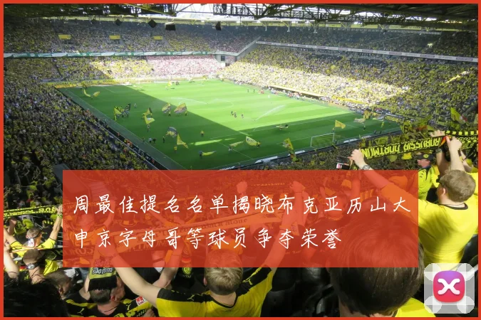 周最佳提名名单揭晓布克亚历山大申京字母哥等球员争夺荣誉